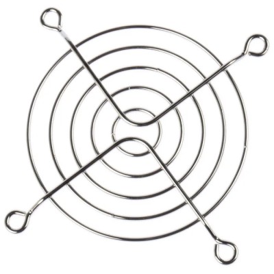 Sunon Stainless Steel Finger Guard for 80 mm Fans, 71 mm Hole Spacing, 5 mm Depth FG-08