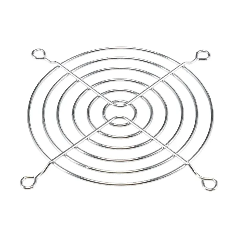 Sunon Stainless Steel Finger Guard for 92 mm Fans with 83 mm Hole Spacing and 5 mm Depth FG-09