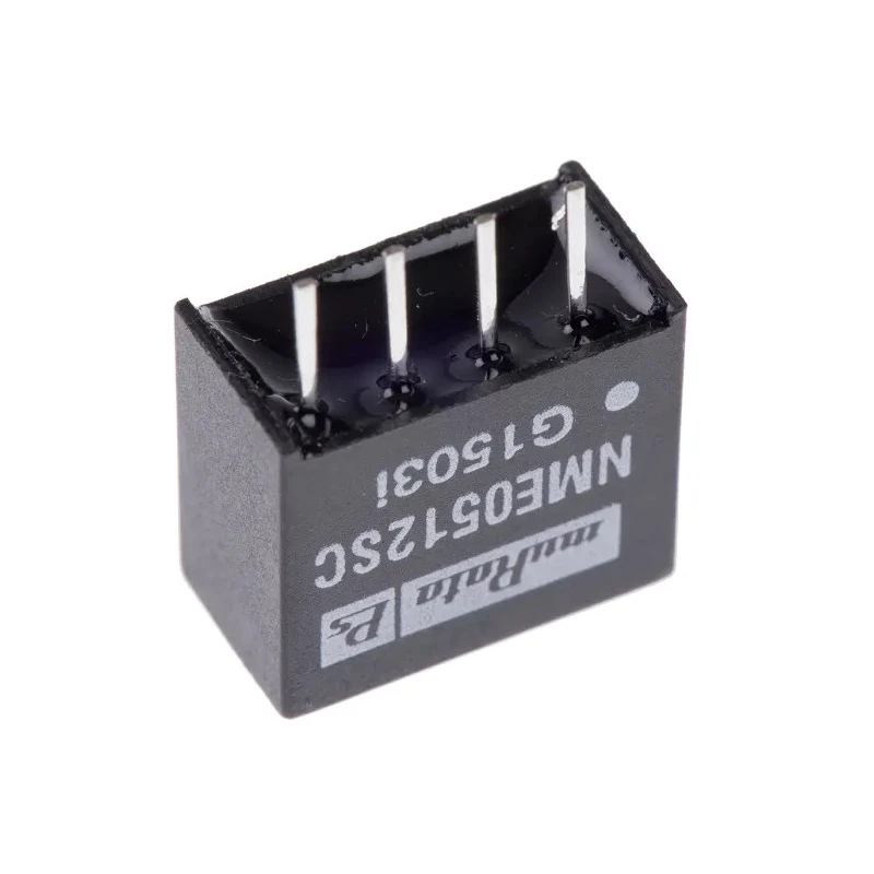 Murata Power Solutions 1W SIP Single Output Unregulated Isolated DC/DC Converter 12V DC Output 4.5-5.5V Input NME0512SC