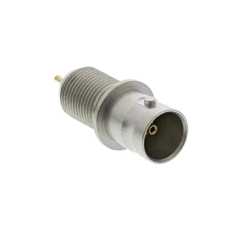 Telegartner BNC Series Coaxial Connector Panel Mount Female 75 Ω Straight Body Solder J01003A1286
