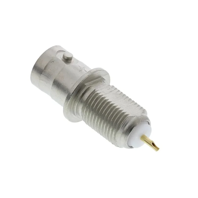 Telegartner BNC Series Coaxial Connector Panel Mount Female 75 Ω Straight Body Solder J01003A1286