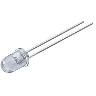 ams OSRAM 860 nm Infrared LED 5 mm Through Hole Dome Lens SFH 4550-EWFW