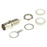 Telegartner BNC Series Coaxial Connector Panel Mount Female, 75 Ω, Straight Body Solder J01003B1286