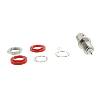 Telegartner BNC Series Coaxial Connector Panel Mount Female BNC, 75 Ω, Straight Body Solder J01003C1286