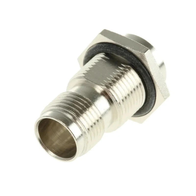 Telegartner TNC Series Coaxial Connector Panel Mount Female 50 Ω Straight Body Crimp J01011A2223