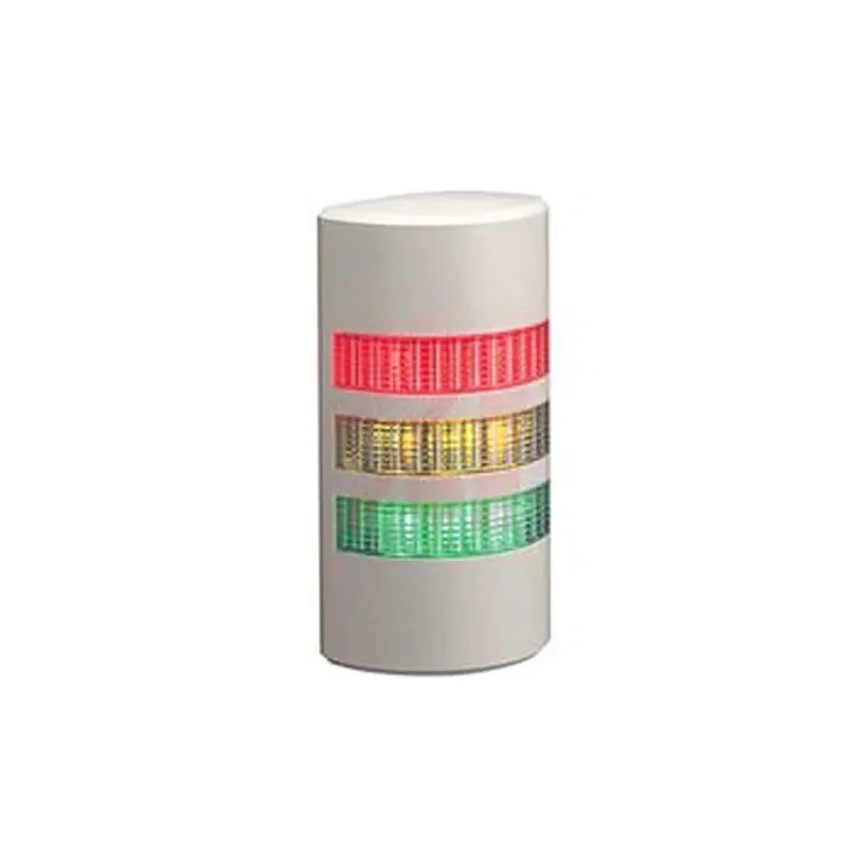 Patlite WEP Series Clear Signal Tower Buzzer 3 Lights 24V ac/dc Wall Mount WEP-302FB-RYG