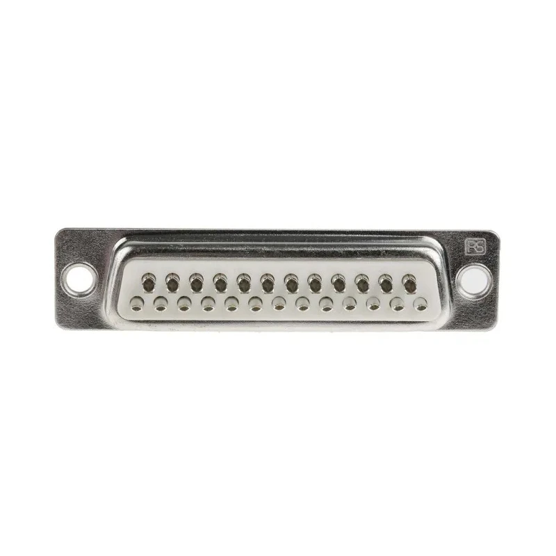 RS PRO 25 Way Straight 2.77 mm Pitch Panel Mount D-Sub Connector, 3.05 mm Through Hole Male 544-3806