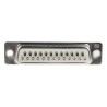 RS PRO 25 Way Straight 2.77 mm Pitch Panel Mount D-Sub Connector, 3.05 mm Through Hole Male 544-3806