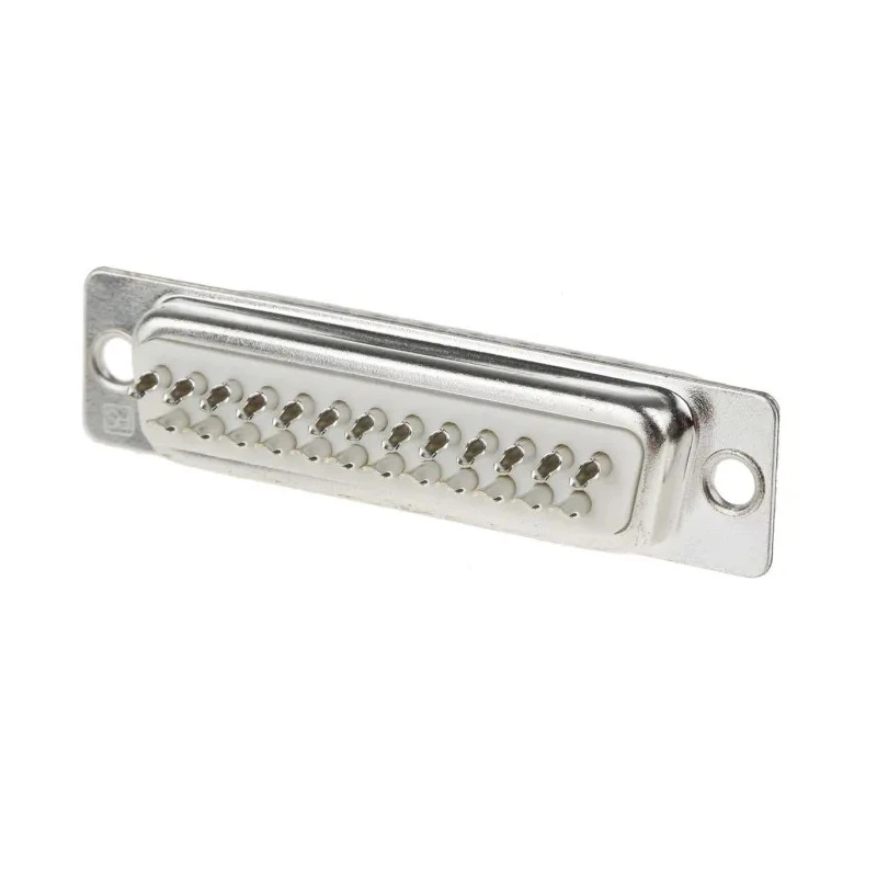 RS PRO 25 Way Straight 2.77 mm Pitch Panel Mount D-Sub Connector, 3.05 mm Through Hole Male 544-3806