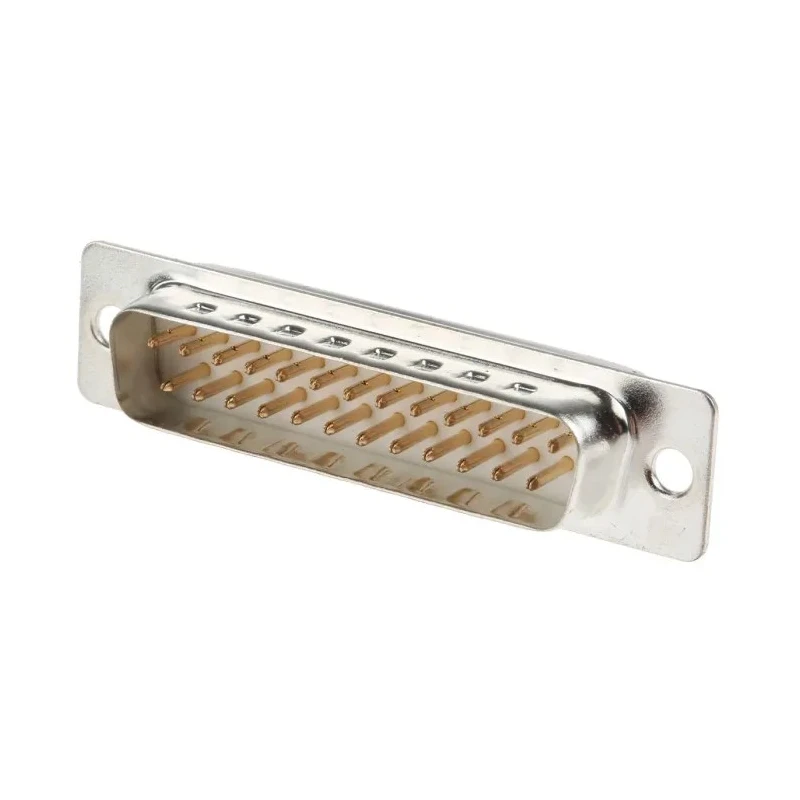 RS PRO 25 Way Straight 2.77 mm Pitch Panel Mount D-Sub Connector, 3.05 mm Through Hole Male 544-3806