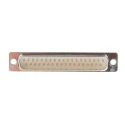 RS PRO 37 Way Straight 2.77 mm Pitch Panel Mount D-Sub Connector with 3.05 mm Through Hole Male 544-3840