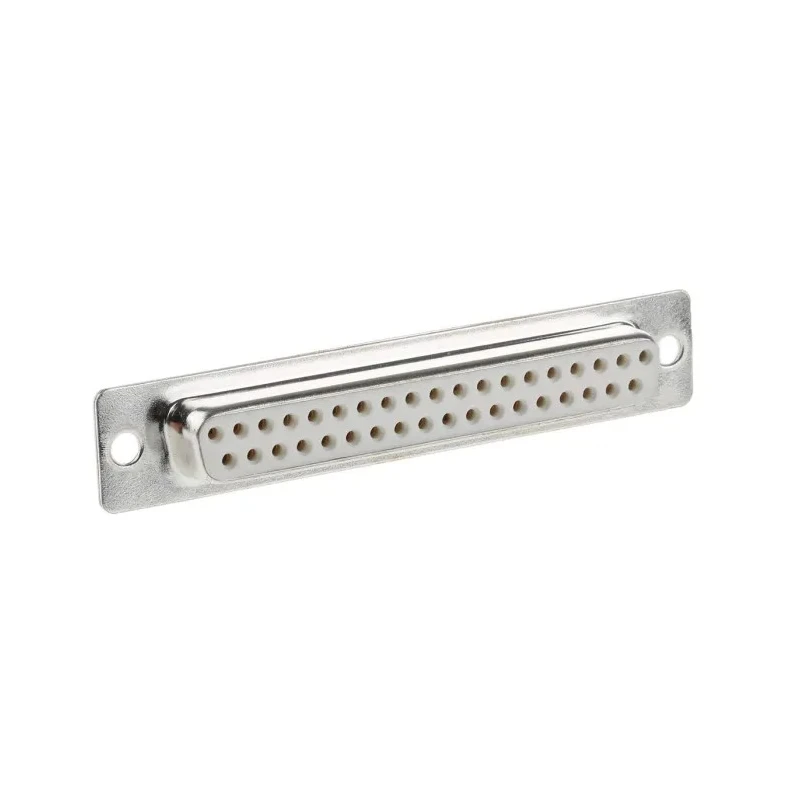 RS PRO 37 Way Straight 2.77 mm Pitch Panel Mount D-Sub Connector, Female, 500V, 5A Current 544-3878