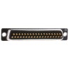 RS PRO 37 Way Straight 2.77 mm Pitch Panel Mount D-Sub Connector, Female, 3.05 mm Through Hole, 5A, 500V 544-3884
