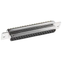 RS PRO 37 Way Straight 2.77 mm Pitch Panel Mount D-Sub Connector, Female, 3.05 mm Through Hole, 5A, 500V 544-3884