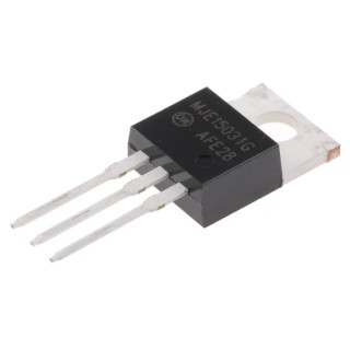 onsemi PNP Power Transistor, 8 A, 150 V, TO-220 Package, 3-Pin, Through Hole MJE15031G