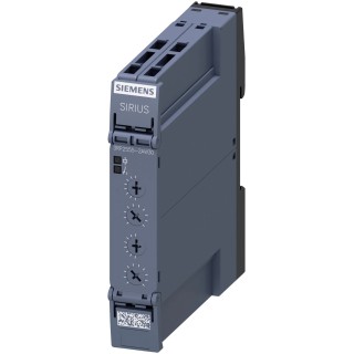 Siemens 3RP25 Series DIN Rail Timer Relay, 1-Contact, 12 to 240 V dc, 12 V ac, 240 V ac, 0.05 s to 100 h 3RP2555-2AW30