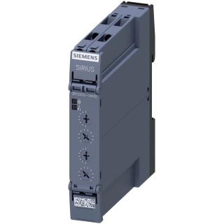 Siemens 3RP25 Series DIN Rail Timer Relay, 1-Contact, 12 to 240 V AC/DC, 0.05 s to 100 h, SPDT, Screw 3RP2555-1AW30