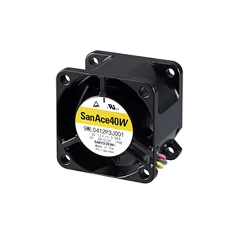 Sanyo Denki San Ace 9WL Series Axial Fan 24V DC 6.24W 260mA Max 17500 RPM IP68 40mm x 40mm x 28mm 