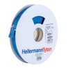 HellermannTyton Durable Polyolefin Blue Background White Print Cable Labels 65 mm Width 556-26502 TTAGMC15BEX65S-PO/MET-BU