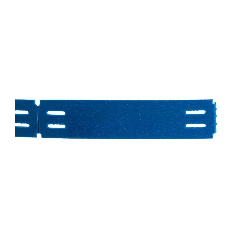 HellermannTyton Durable Polyolefin Blue Background White Print Cable Labels 65 mm Width 556-26502 TTAGMC15BEX65S-PO/MET-BU