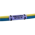 HellermannTyton Blue Blue Print Cable Labels, 65 mm Width, 190 Per Pack, Polyolefin Material 556-20066 TIPTAG11X65BU-PO-BU