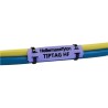 HellermannTyton Blue Blue Print Cable Labels, 65 mm Width, 190 Per Pack, Polyolefin Material 556-20066 TIPTAG11X65BU-PO-BU