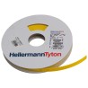 HellermannTyton TIPTAG Series Polyurethane (PUR) Yellow Black Print Cable Labels 100 mm 556-25020 TTAGPU11X100YE-PUR-YE