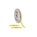 HellermannTyton TIPTAG Series Polyurethane (PUR) Yellow Black Print Cable Labels 100 mm 556-25020 TTAGPU11X100YE-PUR-YE
