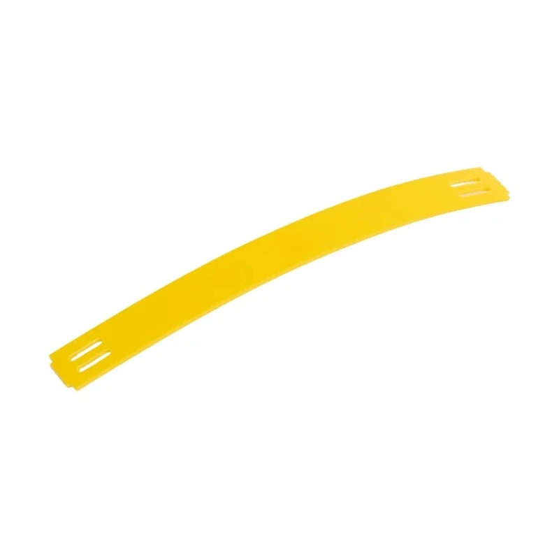 HellermannTyton TIPTAG Series Polyurethane (PUR) Yellow Black Print Cable Labels 100 mm 556-25020 TTAGPU11X100YE-PUR-YE