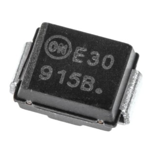onsemi 3.9 V Zener Diode, Single, 550 mW Power Dissipation, Surface Mount, 2-Pin DO-214AA Package 1SMB5915BT3G