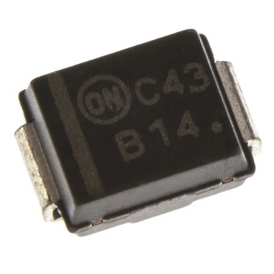 onsemi Schottky Diode 40 V 1 A Surface Mount 2-Pin DO-214AA MBRS140T3G
