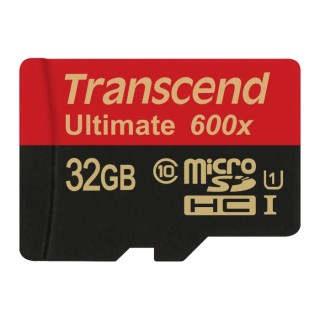Transcend 32 GB MicroSDHC Memory Card Class 10 UHS-1 U1 MLC NAND Flash TS32GUSDHC10U1