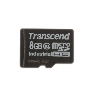 Transcend Industrial Grade 8 GB MicroSDHC MicroSD Card Class 10 TS8GUSDC10I