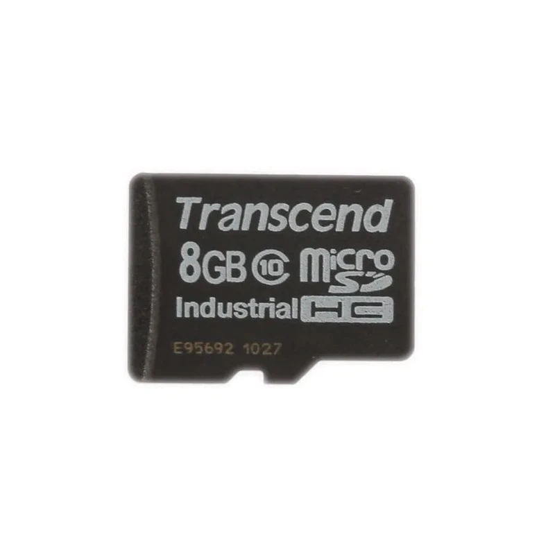 Transcend Industrial Grade 8 GB MicroSDHC MicroSD Card Class 10 TS8GUSDC10I