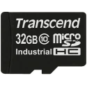 Transcend Industrial Grade 32 GB MicroSDHC microSD Card, Class 10, MLC NAND Flash, High Temperature Range TS32GUSDC10I
