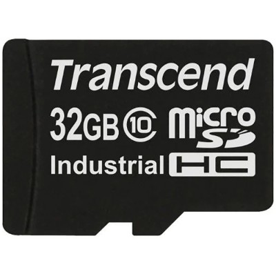 Transcend Industrial Grade 32 GB MicroSDHC microSD Card, Class 10, MLC NAND Flash, High Temperature Range TS32GUSDC10I