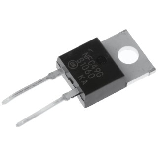onsemi 60 V 10 A Schottky Diode Single Configuration 2-Pin Through Hole TO-220AC MBR1060G