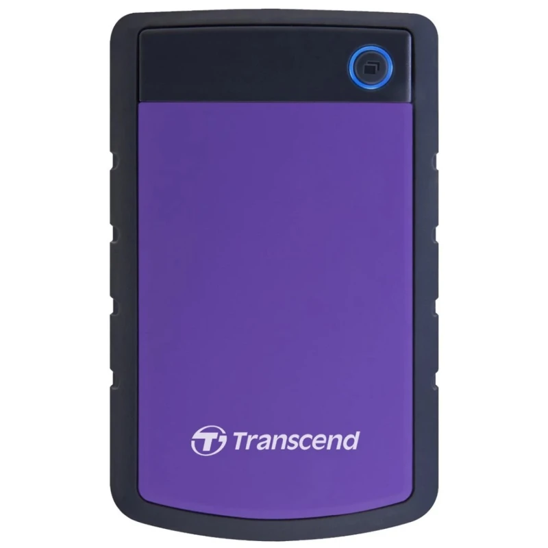 Transcend External Portable Hard Drive 2.5 inch 2 TB USB 3.0 Shock Protection TS2TSJ25H3P