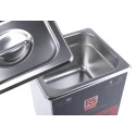 RS PRO High-Performance Ultrasonic Cleaner 2L Stainless Steel Tank 100W 40 KHz Frequency 124-9721