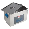 RS PRO Ultrasonic Cleaner 27L Stainless Steel Tank, 500W Ultrasonic Power and Heater Power, 40 KHz Frequency 124-9723