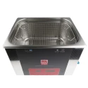 RS PRO Ultrasonic Cleaner Stainless Steel Tank 9L Capacity 300W Heater 200W Ultrasonic Power 40 KHz Frequency 124-9722