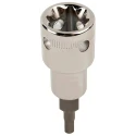 Bahco Chrome Vanadium Steel Hex Screwdriver Bit 12.7 mm Drive Size, 6.35 mm Tip Size, 60 mm Overall Length TAH16H-1/4