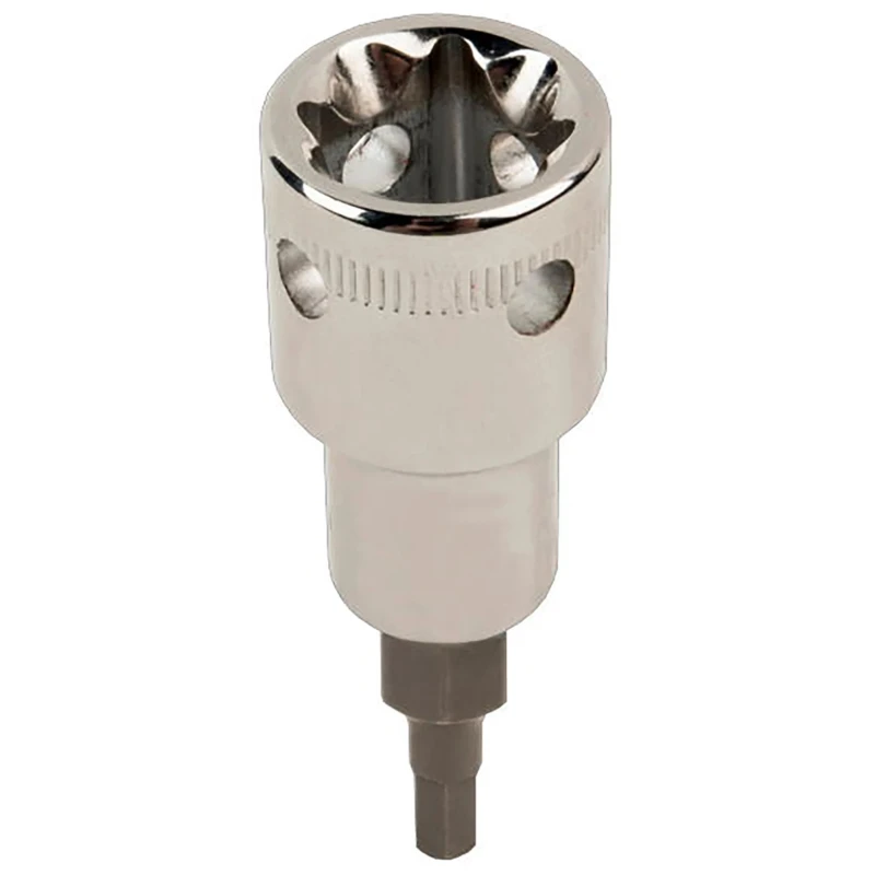 Bahco Chrome Vanadium Steel Hex Screwdriver Bit 12.7 mm Drive Size, 6.35 mm Tip Size, 60 mm Overall Length TAH16H-1/4