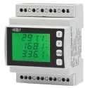 HOBUT 3 Phase Electronic LCD Energy Meter with Large Display, Programmable CT and VT Ratios M880-DMF-RS-PO