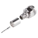 Telegartner N Series 50 Ω Coaxial Connector Cable Male, Straight Body Crimp J01020A0107