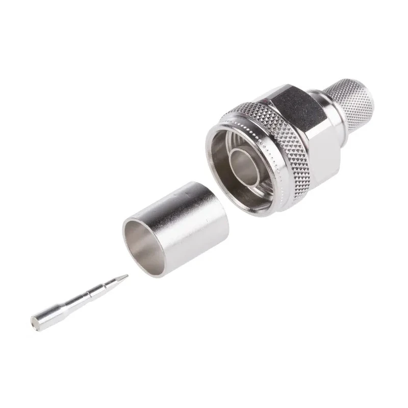 Telegartner N Series 50 Ω Coaxial Connector Cable Male, Straight Body Crimp J01020A0107