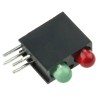 Dialight Green, Red Right Angle PCB LED Indicator Two LEDs 3 V Multicolour 553-0112F