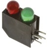 Dialight PCB LED Indicator Bi-Colour Green Red Right Angle 5 mm 2 LEDs 2.55 V 552-0212F