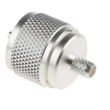 RS PRO 50 Ω Straight Body Crimp Coaxial Connector Cable Male UHF, 300 MHz Operating Frequency 546-2605