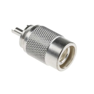RS PRO Coaxial Connector Cable Male UHF 50 Ω Straight Body Solder 546-2582